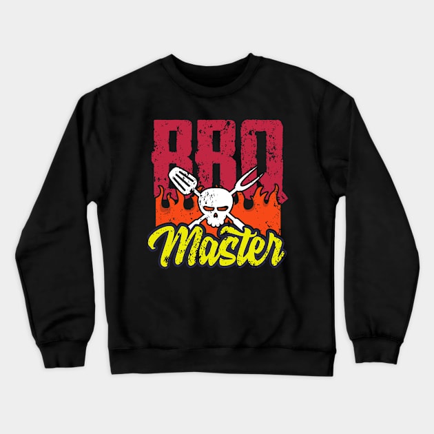 BBQ Master Crewneck Sweatshirt by thingsandthings